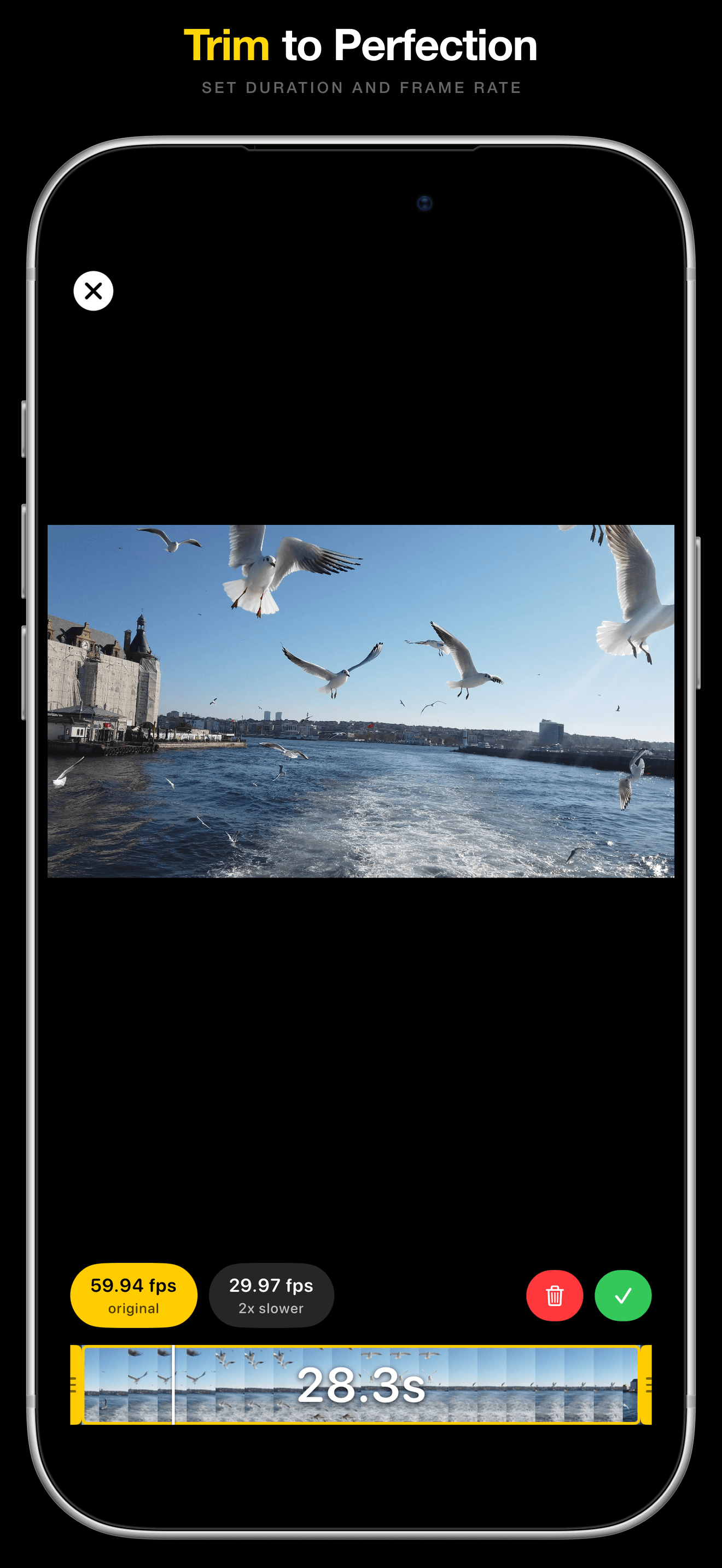 Brollr video trimming